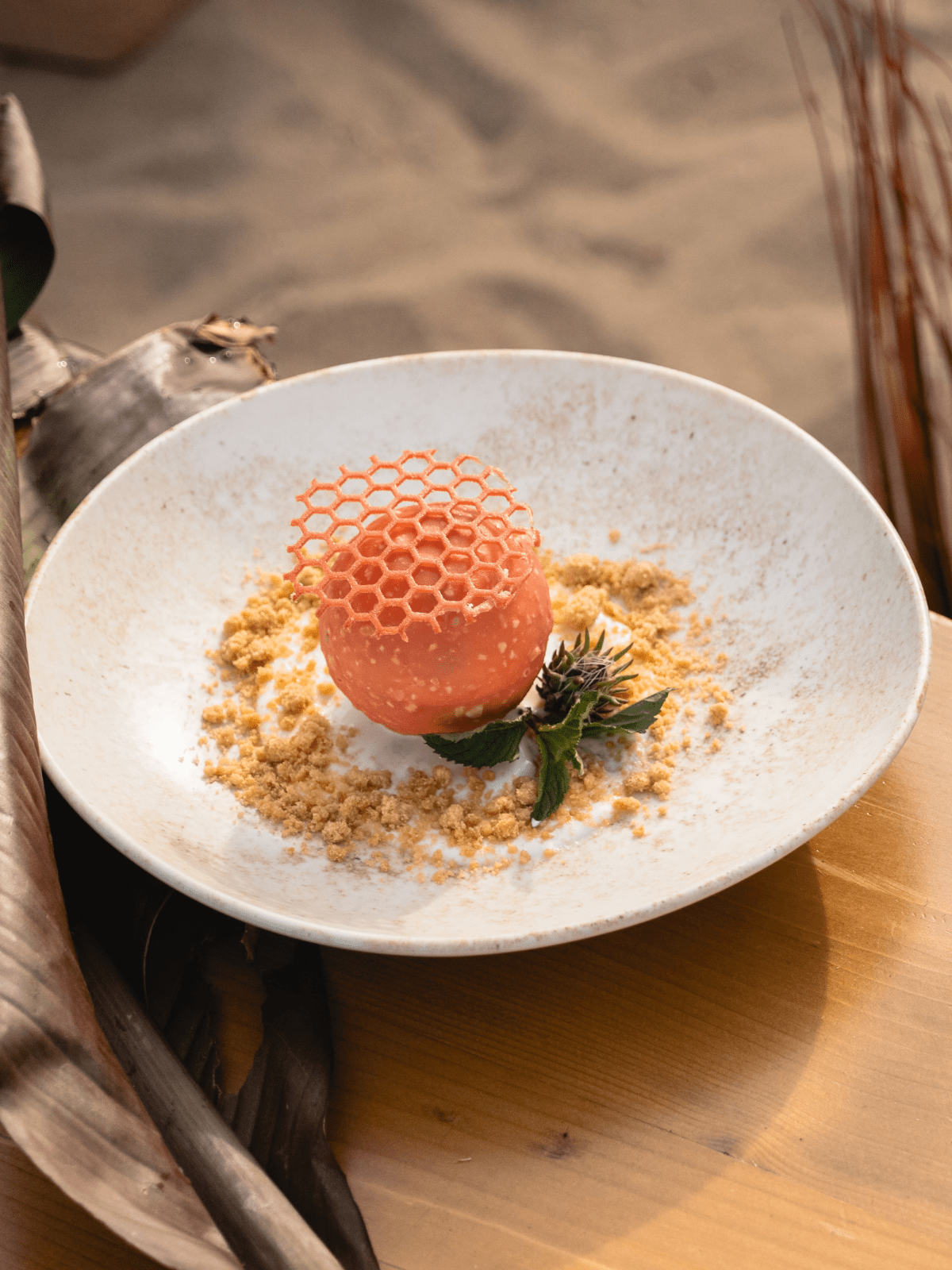 Freshly prepared plate